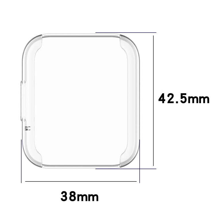 For Xiaomi Redmi Watch 2 Lite Electroplated TPU Full-Enclosed Protective Case