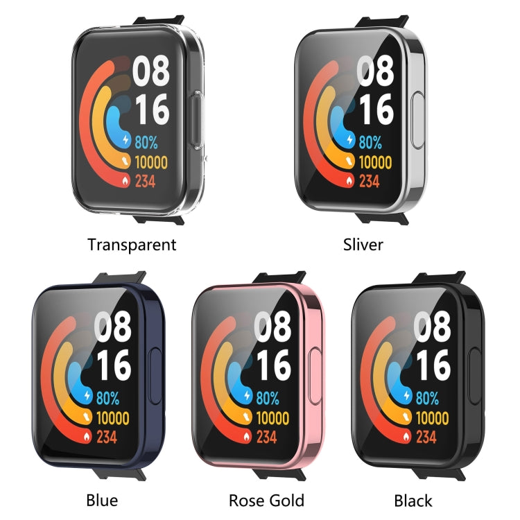 For Xiaomi Redmi Watch 2 Lite Electroplated TPU Full-Enclosed Protective Case