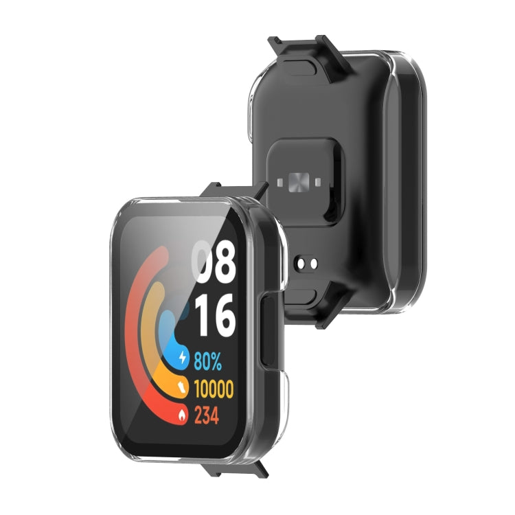 For Xiaomi Redmi Watch 2 Lite PC Toughened Film All-in-One Full-Enclosed Case