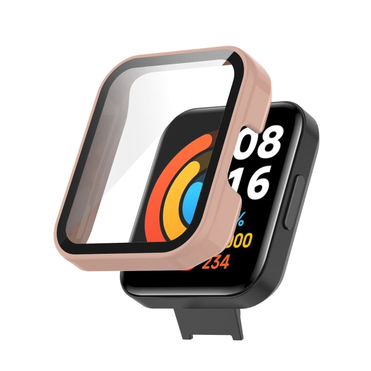 For Xiaomi Redmi Watch 2 Lite PC Toughened Film All-in-One Full-Enclosed Case