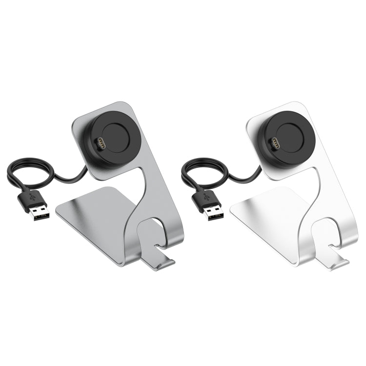 For Garmin Fenix 6 Rotatable Magnetic Metal Charging Base