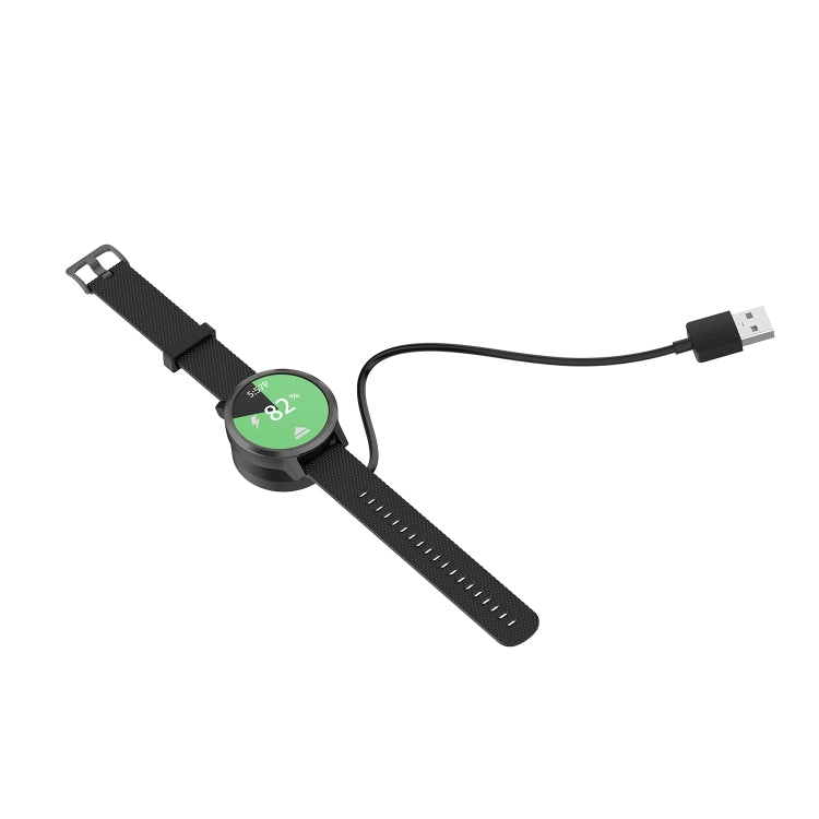 For Garmin Fenix 7 Integrated Charger with Data Transmission Function(Black)
