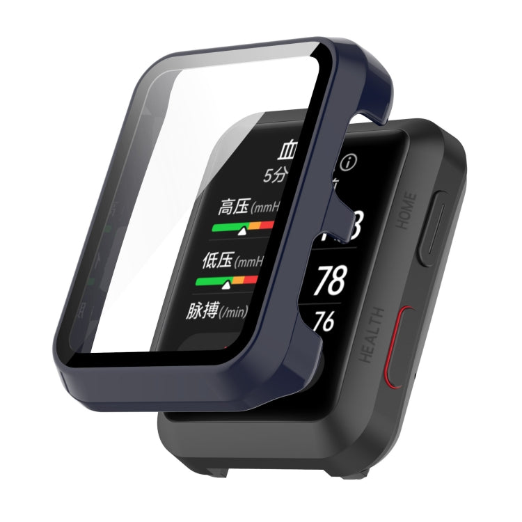 For Huawei Watch D Shockproof PC Protective Case With Tempered Glass Film