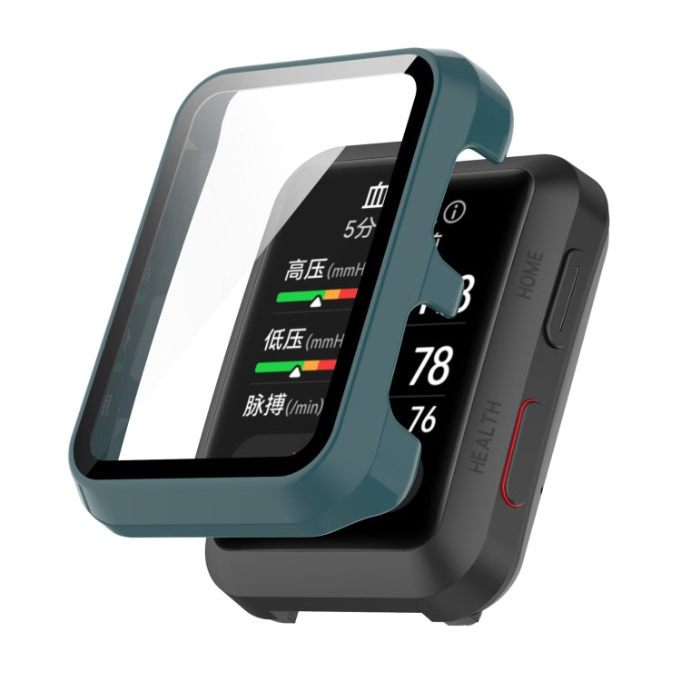 For Huawei Watch D Shockproof PC Protective Case With Tempered Glass Film