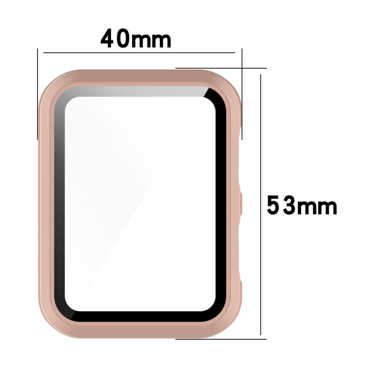 For Huawei Watch D Shockproof PC Protective Case With Tempered Glass Film