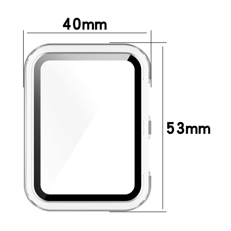 For Huawei Watch D Shockproof PC Protective Case With Tempered Glass Film