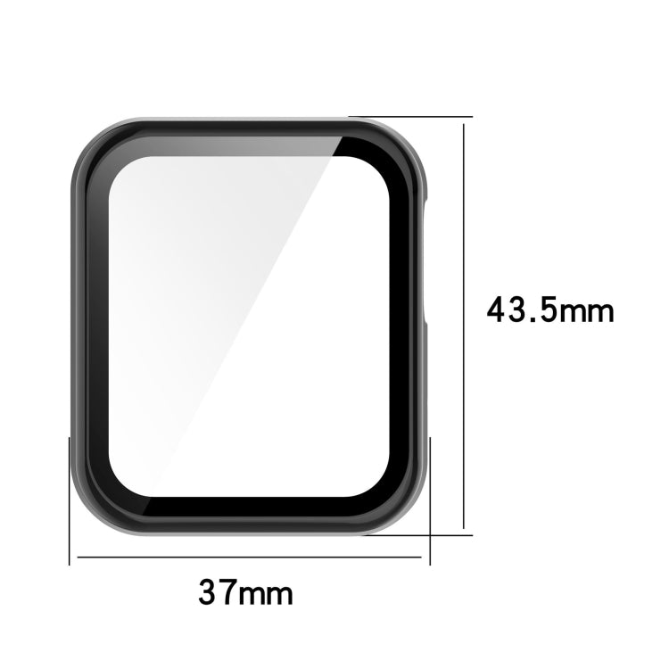 For Xiaomi Mi Watch Lite PC+ Toughened Film Protective Case