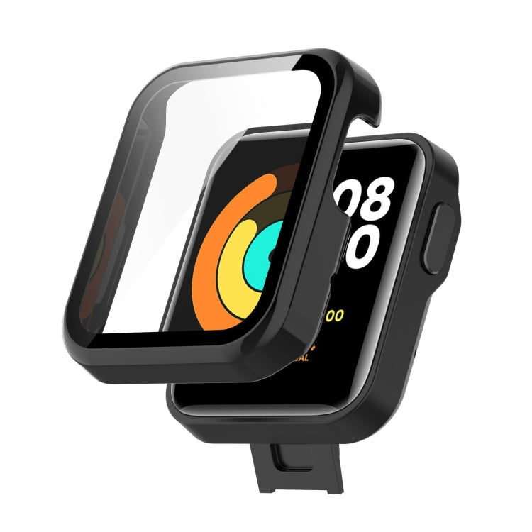 For Xiaomi Redmi Watch PC+ Toughened Film Protective Case