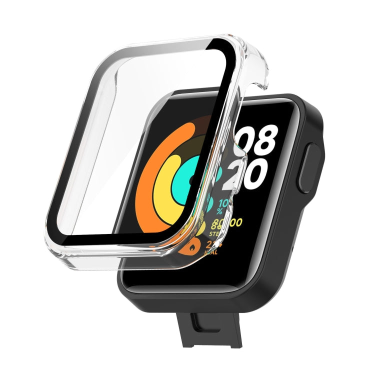 For Xiaomi Redmi Watch PC+ Toughened Film Protective Case