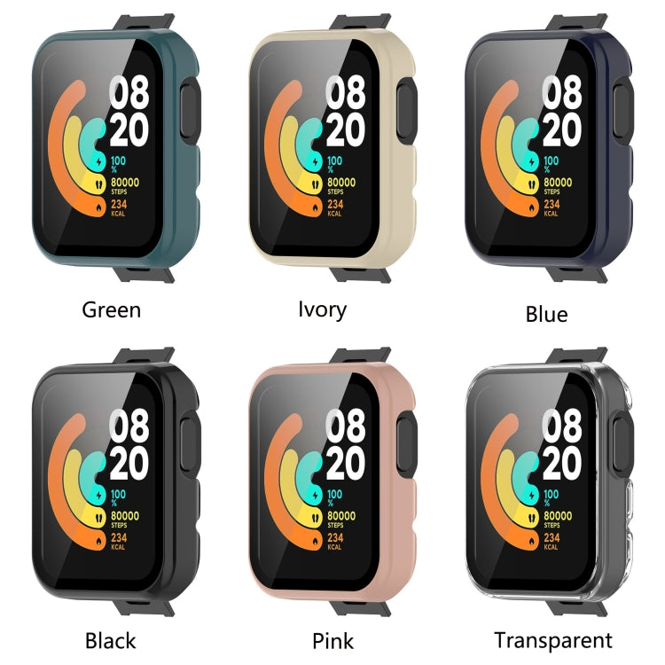 For Xiaomi Redmi Watch PC+ Toughened Film Protective Case