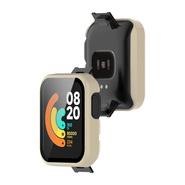 For Xiaomi Redmi Watch PC+ Toughened Film Protective Case