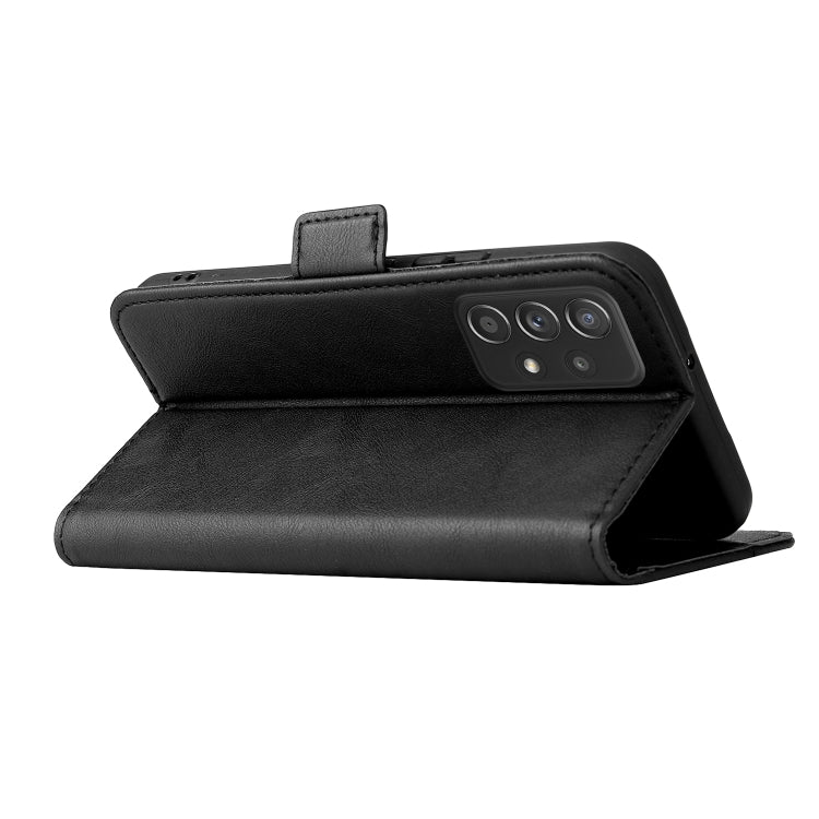 For Samsung Galaxy S20 FE Dual Buckle Card Wallet Calf Leather Phone Case