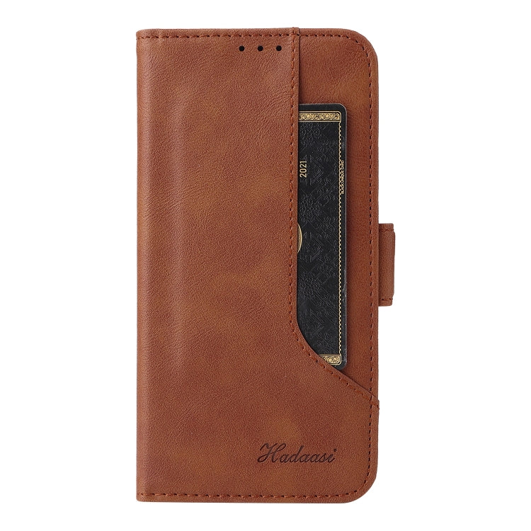 For Samsung Galaxy A71 4G Dual Buckle Card Wallet Calf Leather Phone Case