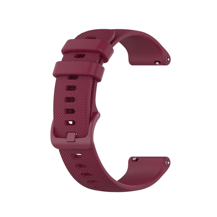 For Ticwatch Pro X Checkered Silicone Watch Band