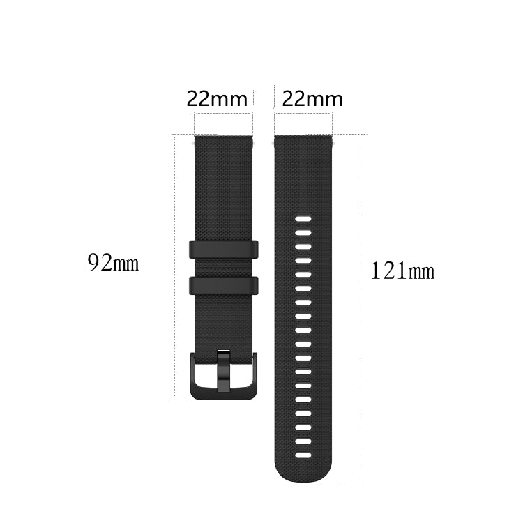 For Ticwatch Pro 2020 Checkered Silicone Watch Band