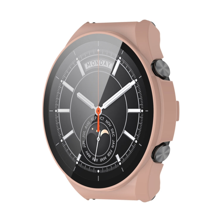 For Xiaomi Watch S1 PC + Toughened Film Fully Enclosed Protective Case