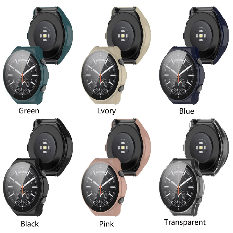 For Xiaomi Watch S1 PC + Toughened Film Fully Enclosed Protective Case
