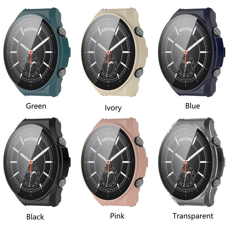 For Xiaomi Watch S1 PC + Toughened Film Fully Enclosed Protective Case