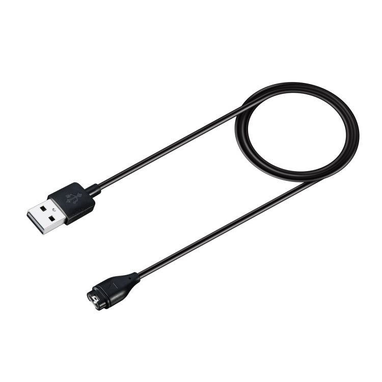 For Garmin Fenix 7S 1m Smart Watch Charging Cable(Black)