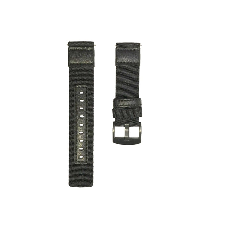 For Garmin Move Luxe 20mm Canvas Wear-resistant Watch Band