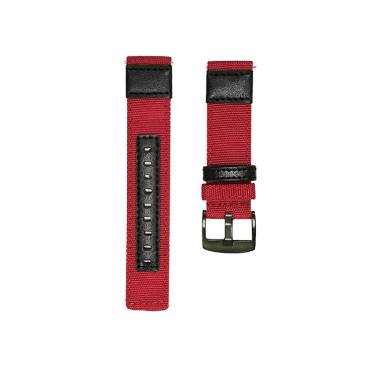 For Garmin Move Luxe 20mm Canvas Wear-resistant Watch Band