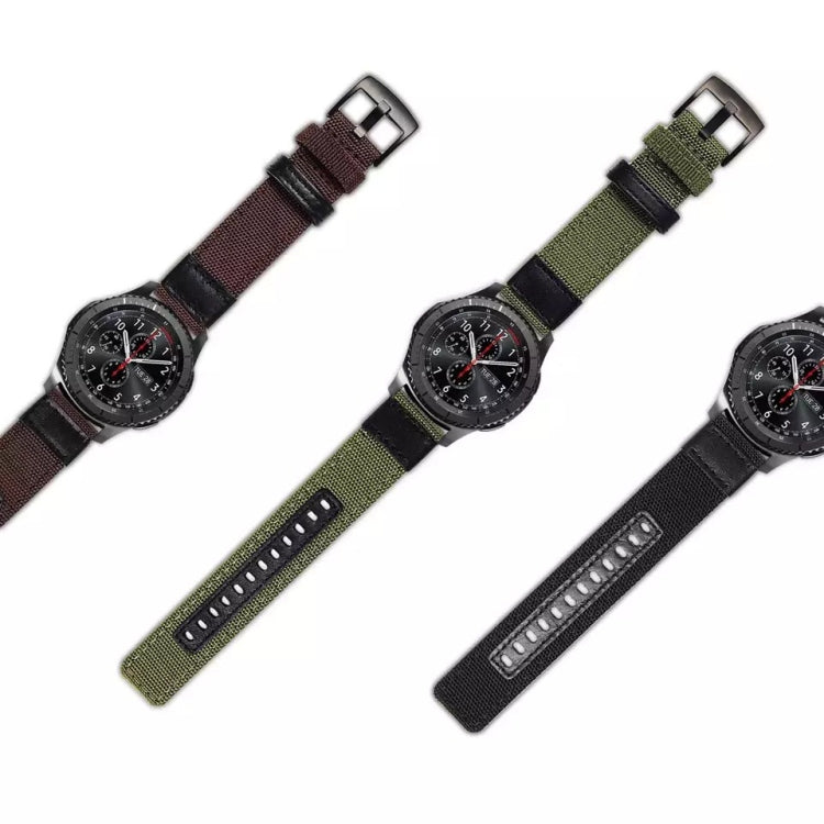 For Garmin Move Luxe 20mm Canvas Wear-resistant Watch Band