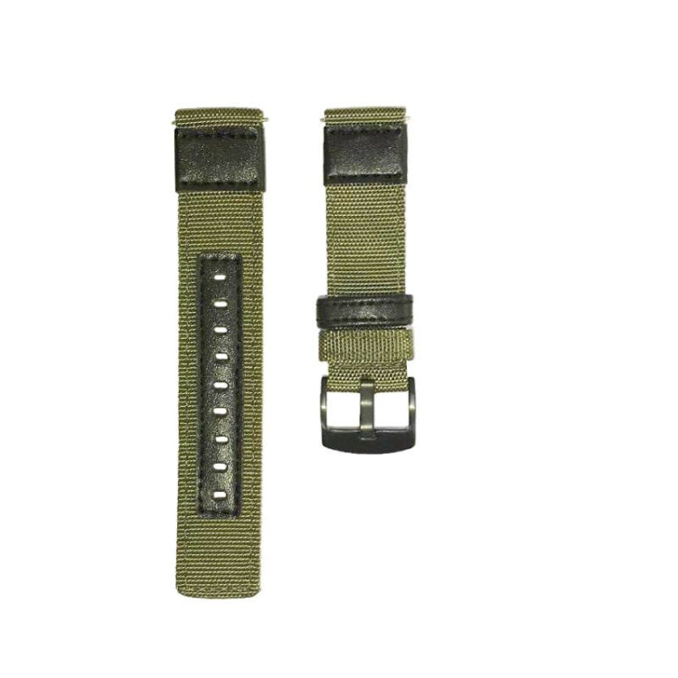 For Garmin Move Style 20mm Canvas Wear-resistant Watch Band