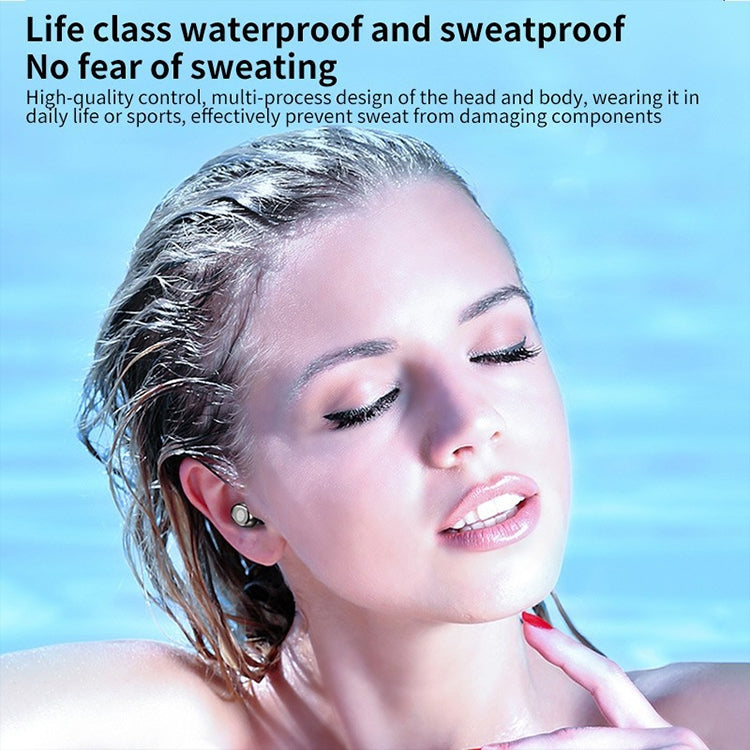 TWS-F96 Bluetooth 5.0 Wireless Earphone with LED Display Charging Box