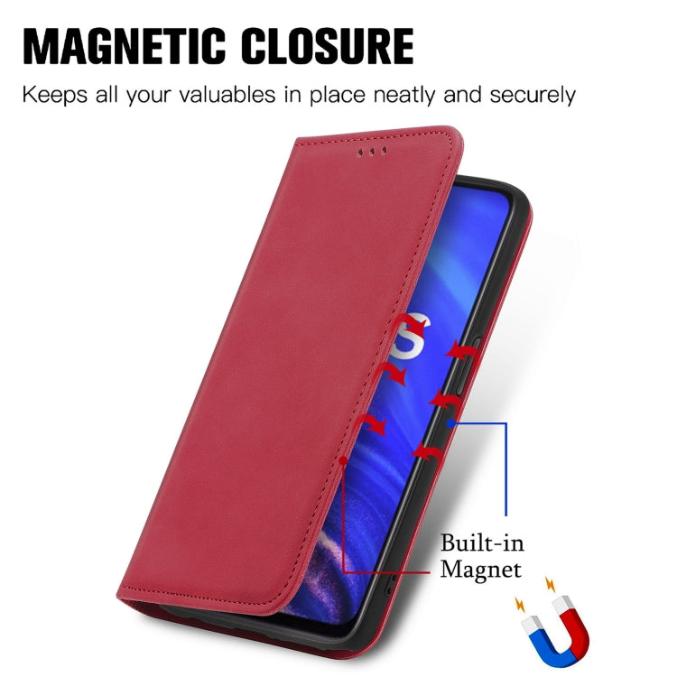 For OPPO K9s Retro Skin Feel Magnetic Horizontal Flip Leather Phone Case