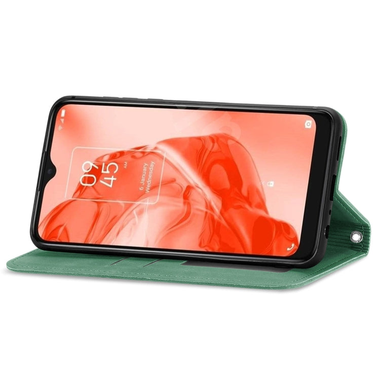 For TCL 205 Retro Skin Feel Magnetic Horizontal Flip Leather Phone Case