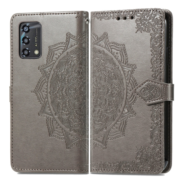 For OPPO A95 4G Mandala Flower Embossed Horizontal Flip Leather Phone Case