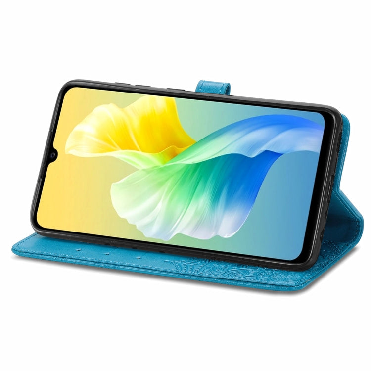 For vivo S10e Mandala Flower Embossed Horizontal Flip Leather Phone Case