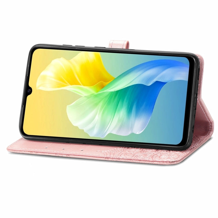 For vivo S10e Mandala Flower Embossed Horizontal Flip Leather Phone Case