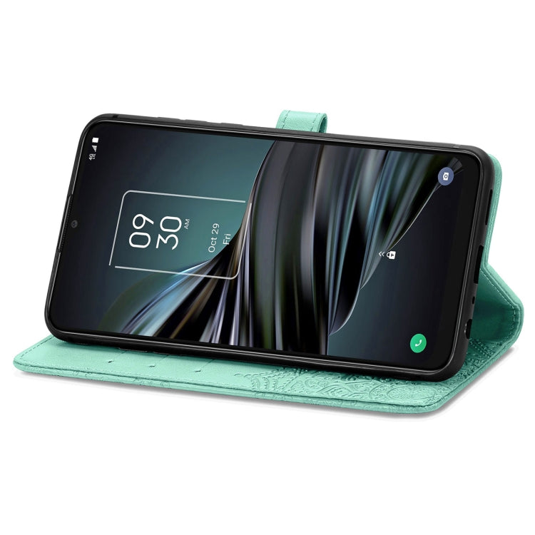 For TCL 20 XE Mandala Flower Embossed Horizontal Flip Leather Phone Case