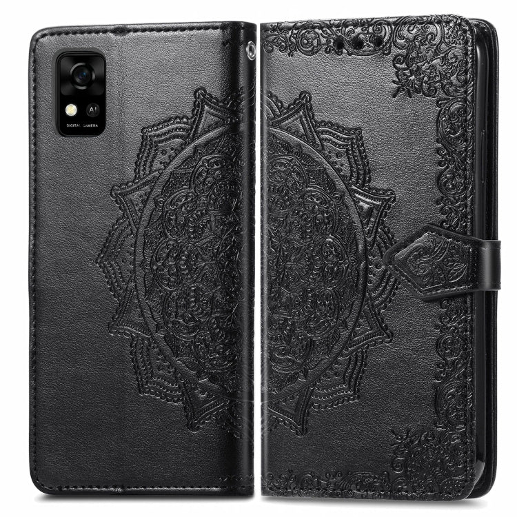 For ZTE Blade A31 Mandala Flower Embossed Horizontal Flip Leather Phone Case