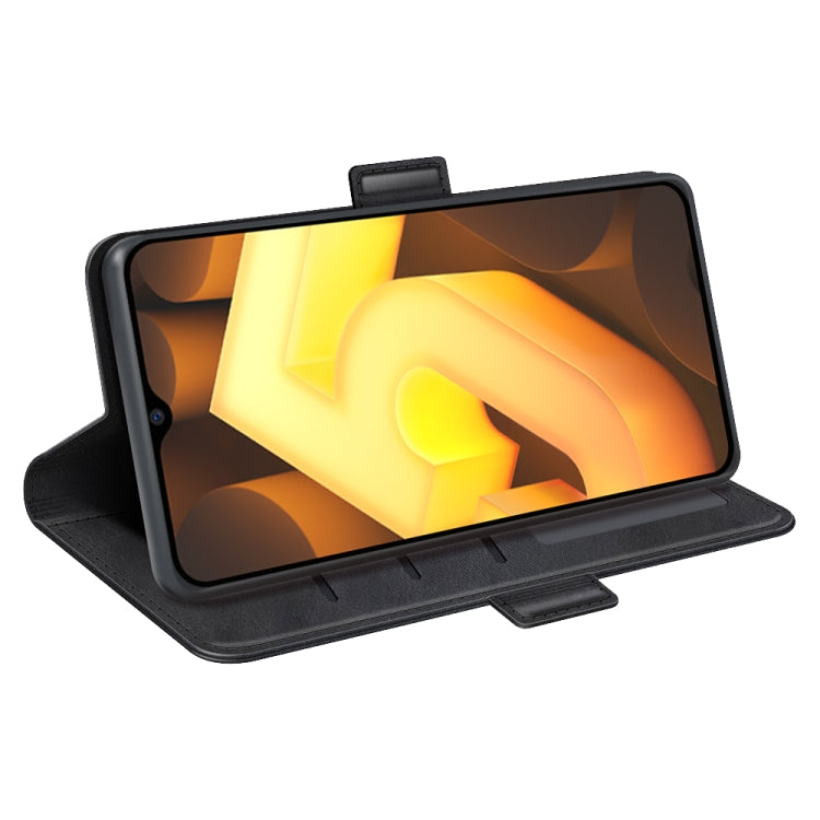 For vivo IQOO U5 5G Dual-side Magnetic Buckle Flip Leather Phone Case