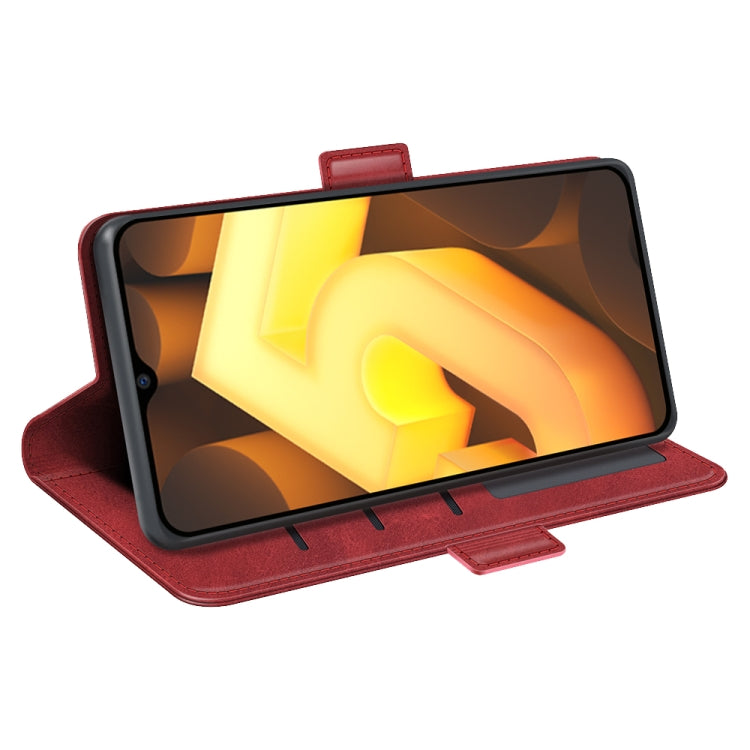 For vivo IQOO U5 5G Dual-side Magnetic Buckle Flip Leather Phone Case