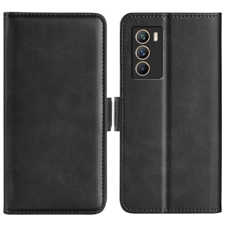 For vivo iQOO Neo5 S Dual-side Magnetic Buckle Flip Leather Phone Case