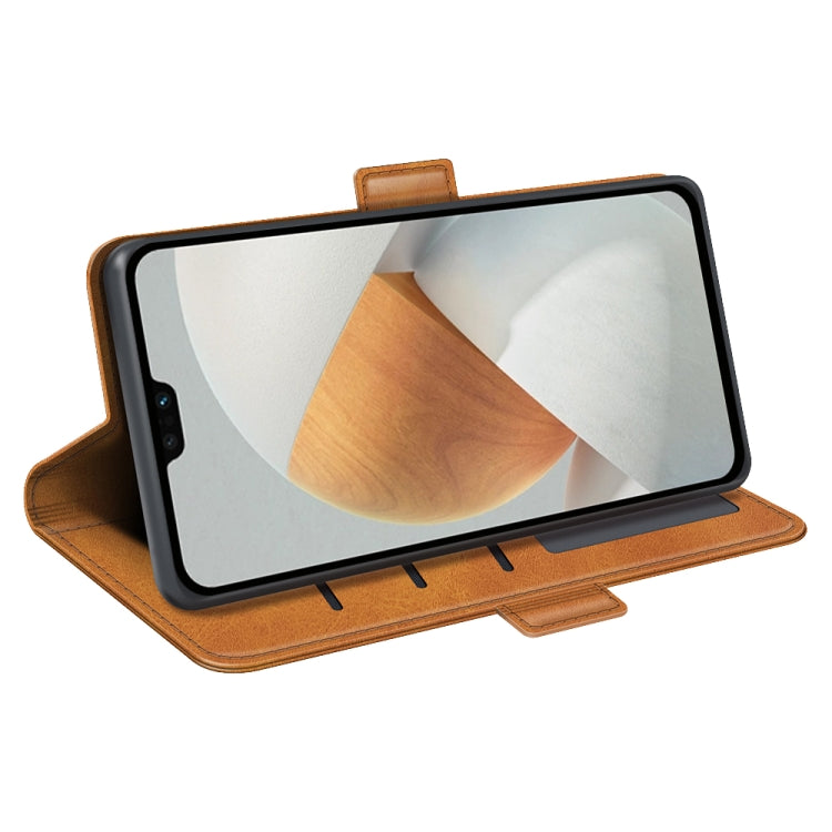 For vivo S12 Pro Dual-side Magnetic Buckle Flip Leather Phone Case