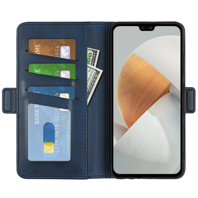 For vivo S12 Pro Dual-side Magnetic Buckle Flip Leather Phone Case