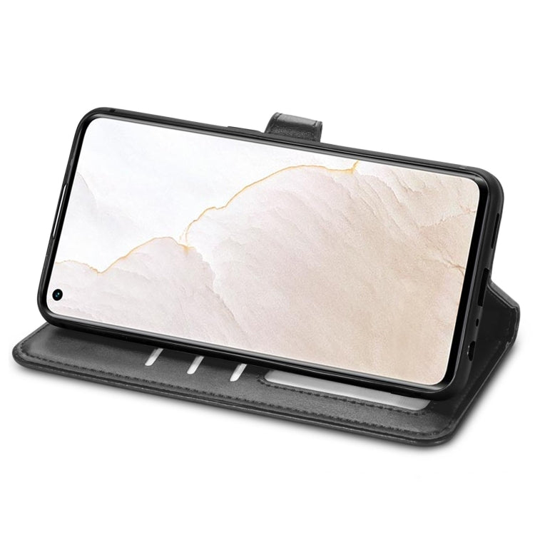 For OPPO  Realme GT Explorer Master Solid Color Leather Buckle Phone Case