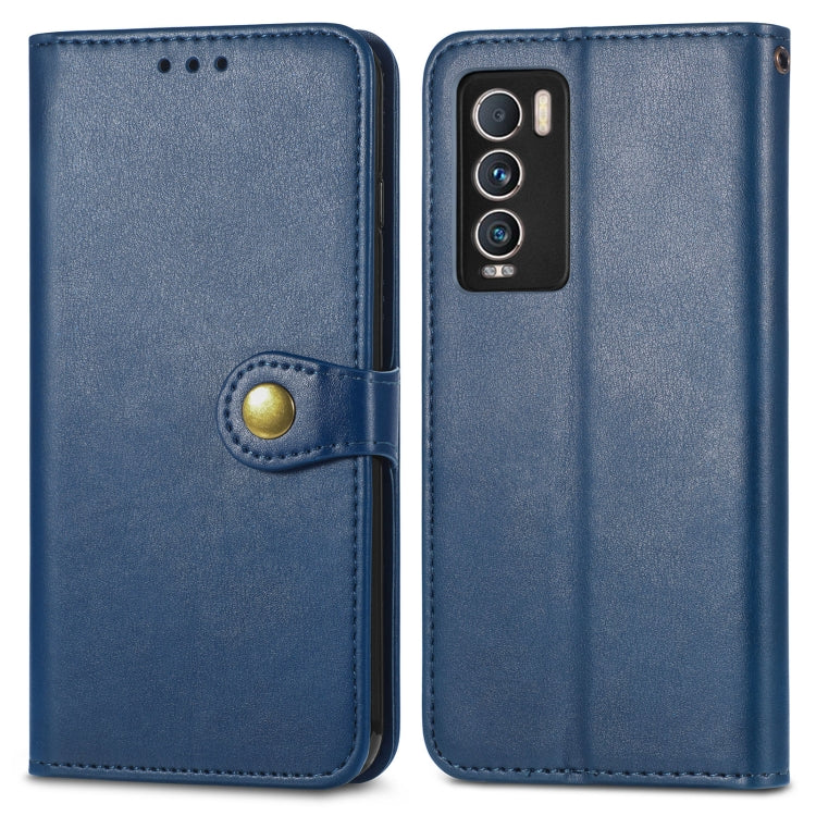 For OPPO  Realme GT Explorer Master Solid Color Leather Buckle Phone Case