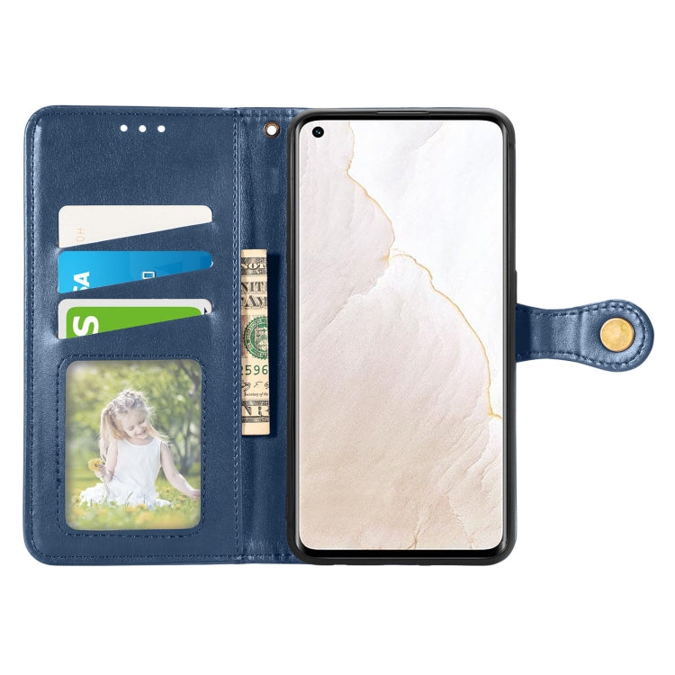 For OPPO  Realme GT Explorer Master Solid Color Leather Buckle Phone Case