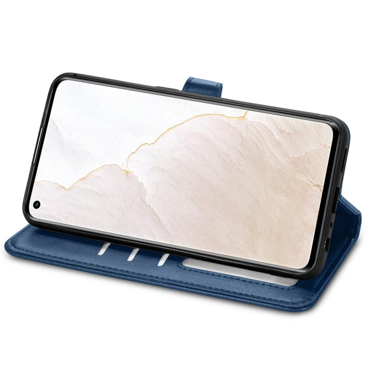 For OPPO  Realme GT Explorer Master Solid Color Leather Buckle Phone Case