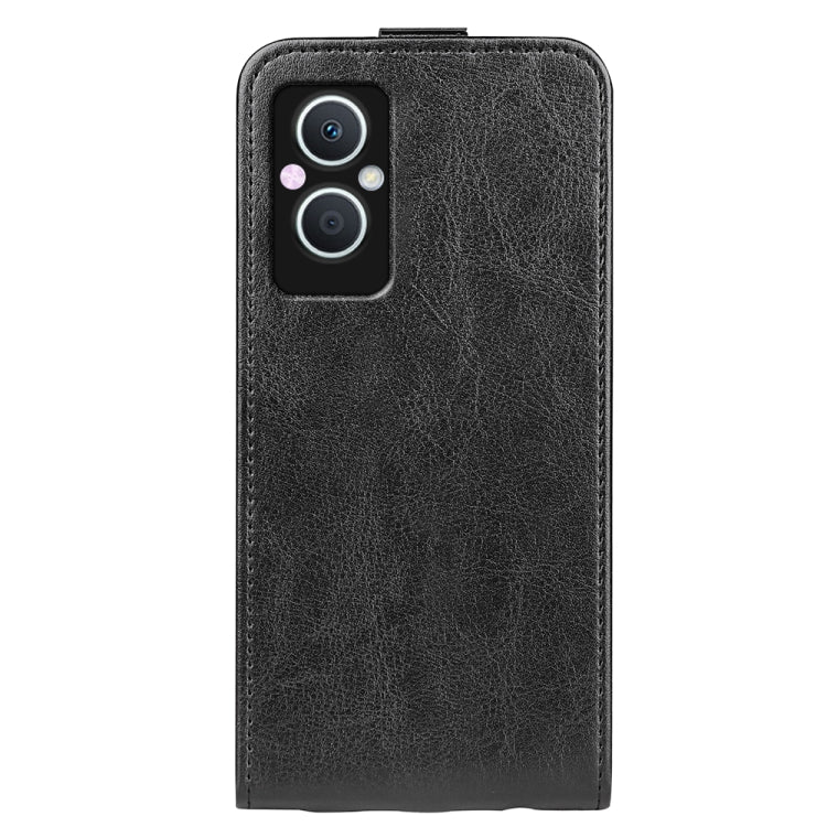 For OPPO A96 5G R64 Texture Vertical Flip Leather Phone Case