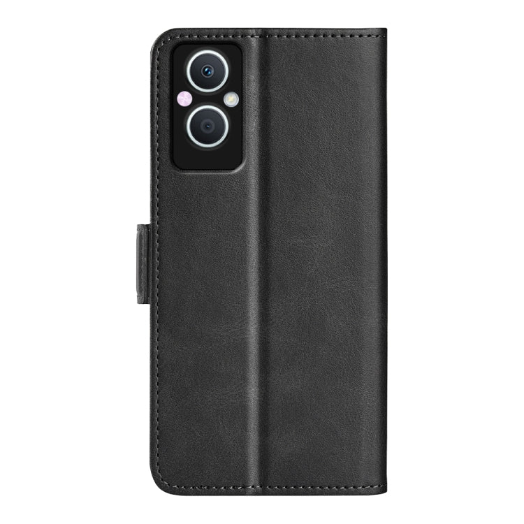 For OPPO A96 5G Dual-side Magnetic Buckle Leather Phone Case
