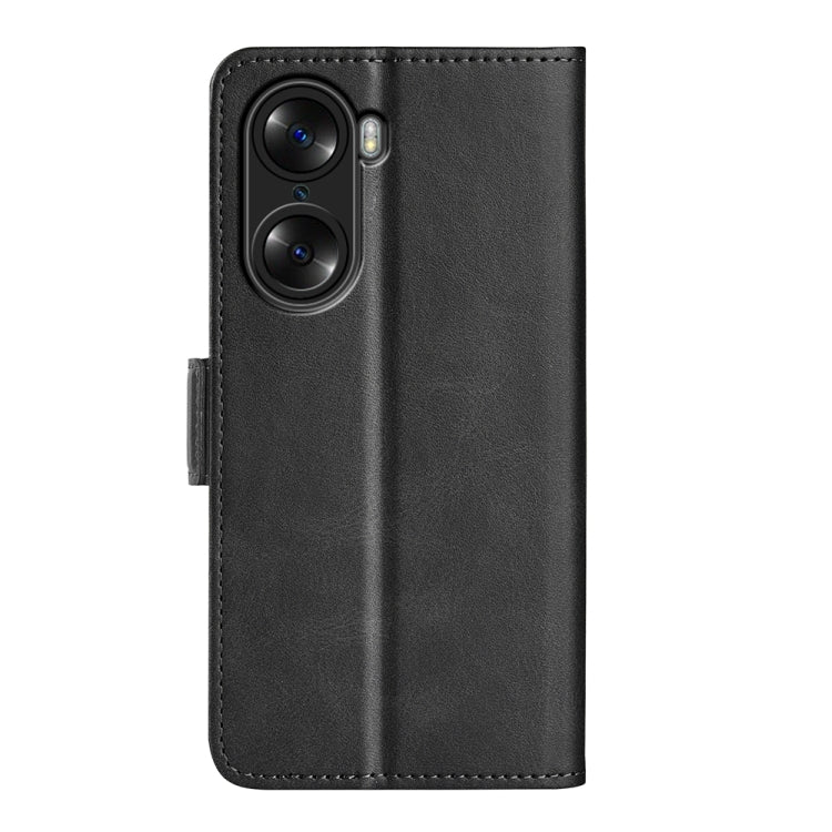 For Honor 60 Dual-side Magnetic Buckle Leather Phone Case