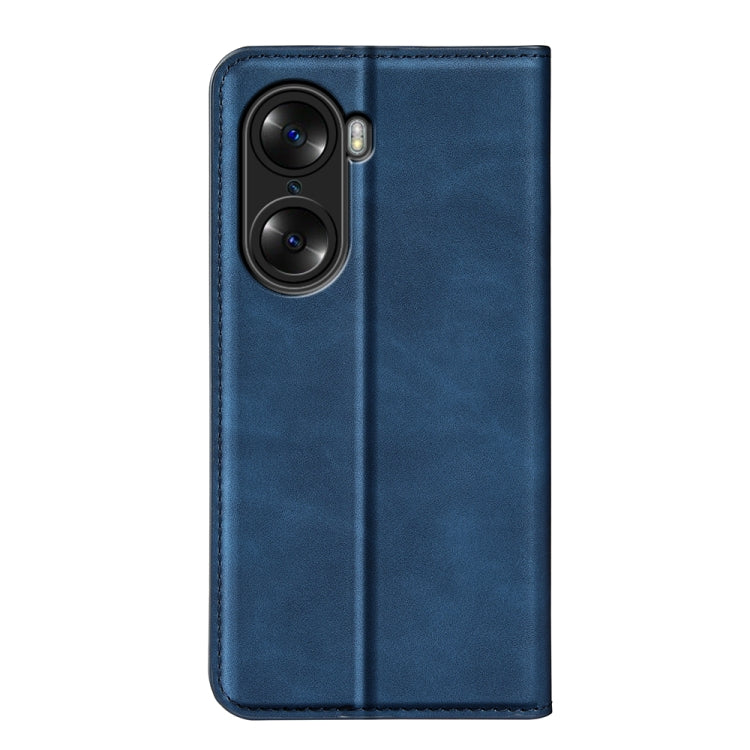 For Honor 60 Pro Retro-skin Magnetic Suction Leather Phone Case
