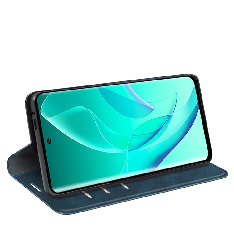 For Honor 60 Pro Retro-skin Magnetic Suction Leather Phone Case