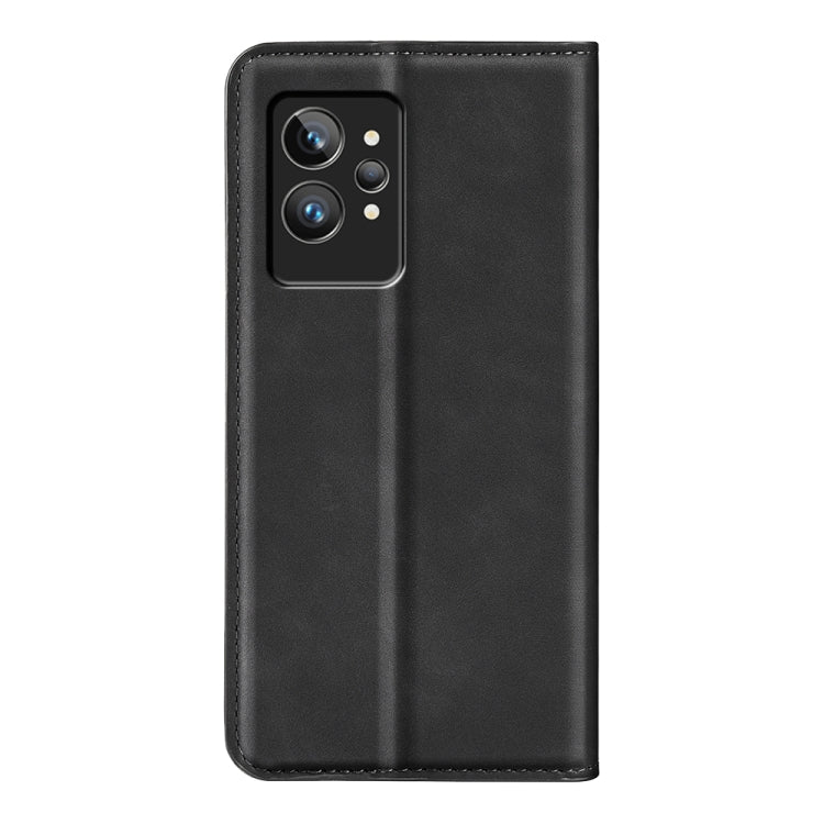 For OPPO Realme GT2 Pro 5G Retro-skin Magnetic Suction Leather Phone Case